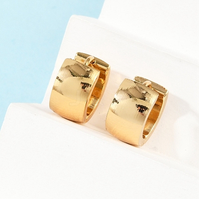 304 Stainless Steel Huggie Hoop Earrings EJEW-L252-035C-G-1