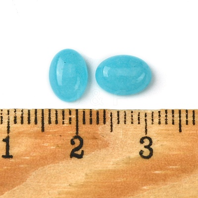 Natural White Jade Cabochons G-A094-01B-29-1
