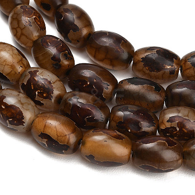 Natural Agate Beads Strands GG-CBA4812-A05-10x14MM-1