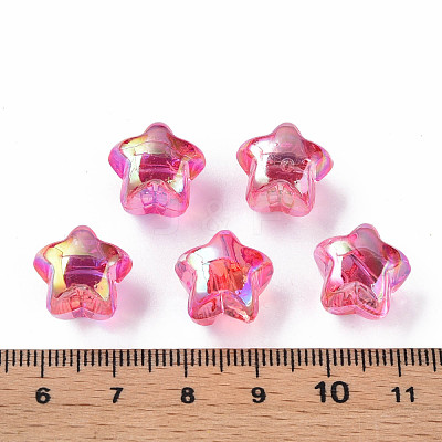 1-Hole Transparent Acrylic Buttons MACR-S373-129-C-1