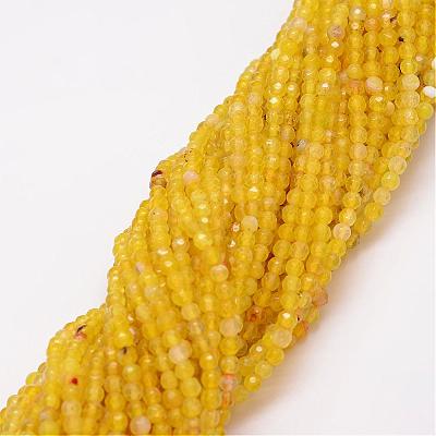 Natural Agate Bead Strands G-G882-4mm-A04-1