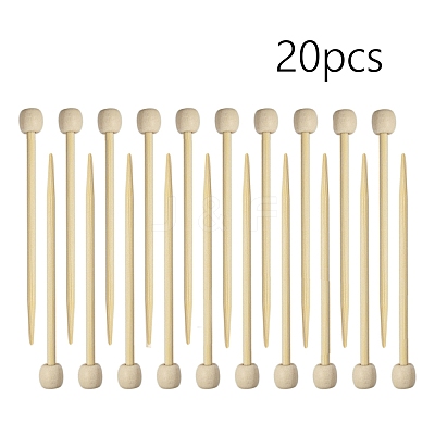 Bamboo Pointed Knitting Needles SENE-PW0003-090A-1