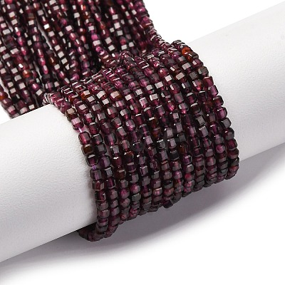 Natural Garnet Beads Strands G-RM241221-K4-1
