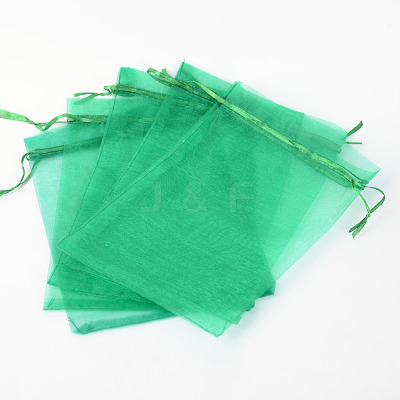 Organza Gift Bags with Drawstring OP-R016-17x23cm-09-1