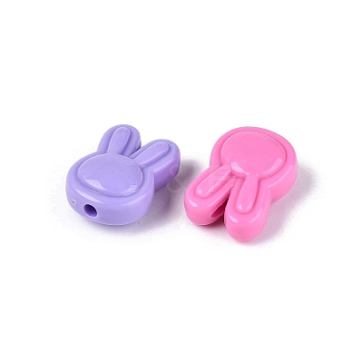 Opaque Plastic Beads KY-N025-25-1