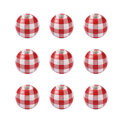 Natural Wooden Beads LS-WOOD-TAC0010-05E-1