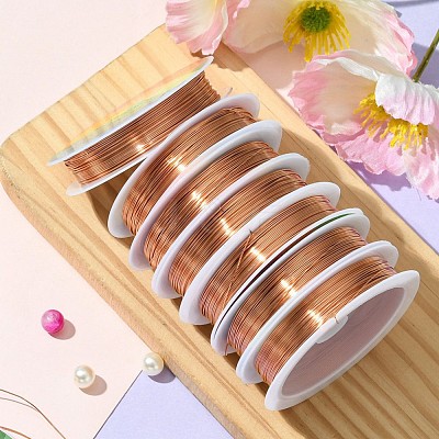 Copper Jewelry Wire CWIR-CW0.5mm-14-1