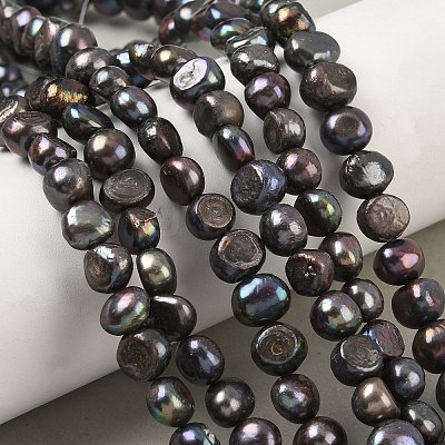 Natural Cultured Freshwater Pearl Beads Strands LS-PEAR-P250214-S-1