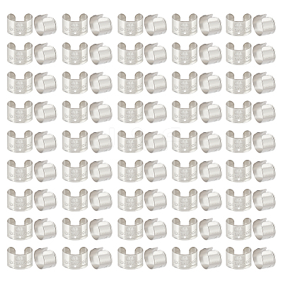 200Pcs 304 Stainless Steel Ear Cuff Findings FIND-DC0002-20-1