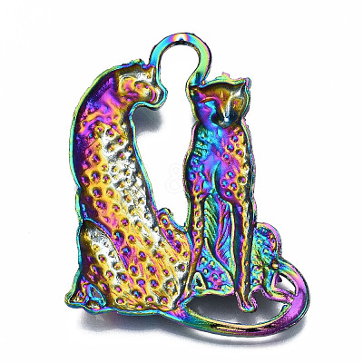 Alloy Big Pendant Rhinestone Settings PALLOY-N163-132-NR-1