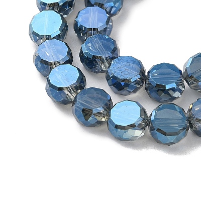 Electroplate Glass Beads Strands EGLA-C010-01A-1