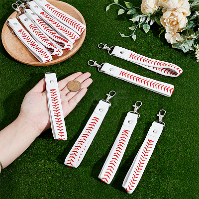 12Pcs Imitation Leather Pendant Decorations KEYC-DR0001-19B-1