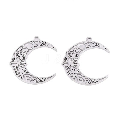 304 Stainless Steel Pendants STAS-N108-34P-1