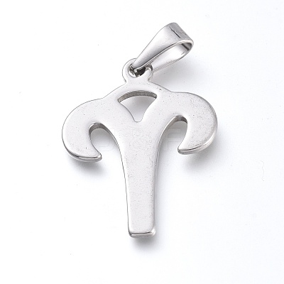 Non-Tarnish 304 Stainless Steel Pendants STAS-L210-06C-P-1