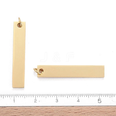 Ion Plating(IP) 304 Stainless Steel Pendants STAS-I311-14B-G-1