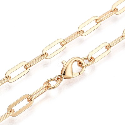 Brass Paperclip Chains MAK-S072-15A-G-1