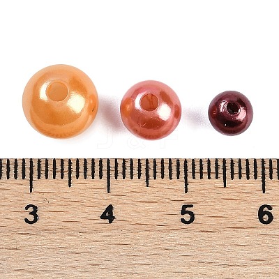 ABS Plastic Imitation Pearl Beads X-KY-G030-01A-1