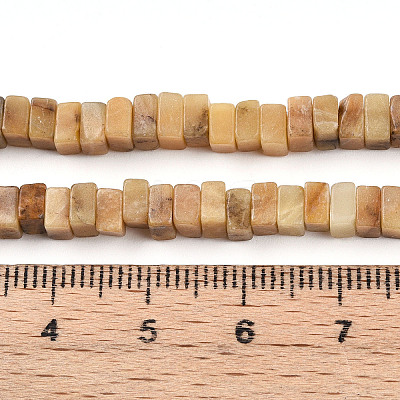 Natural Yellow Opal Beads Strands G-T140-49B-1