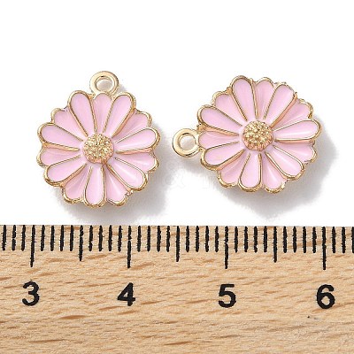 Alloy Enamel Pendants ENAM-O001-07D-G-1