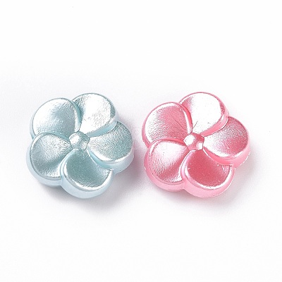 Imitation Pearl Acrylic Beads OACR-E013-26-1