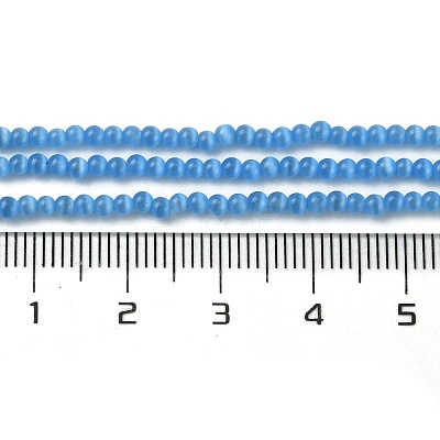 Cat Eye Beads Strands CE-Z001-01B-1