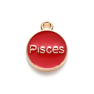 Alloy Enamel Pendants LS-ENAM-S124-01A-07H-1