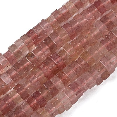 Natural Strawberry Quartz Beads Strands G-A280-C12-01-1