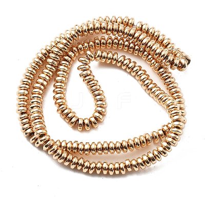 Electroplated Synthetic Non-magnetic Hematite Beads Strands G-M095-C01-05KCG-1
