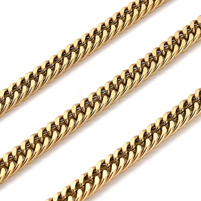 316 Surgical Stainless Steel Cuban Link Chains CHS-B010-01D-G-1