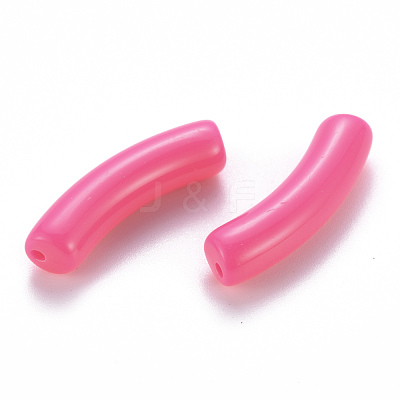 Opaque Acrylic Beads X-MACR-S372-002B-S005-1