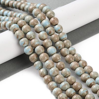Natural Rainbow Alashan Agate Beads Strands G-NH0022-A07-02-1