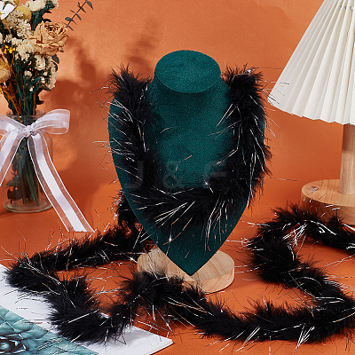 Turkey Feather Strips DIY-WH20095-011C-1
