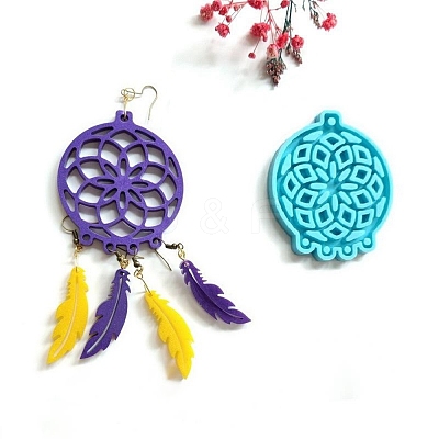 DIY Pendant Silicone Molds DIY-F102-12-1