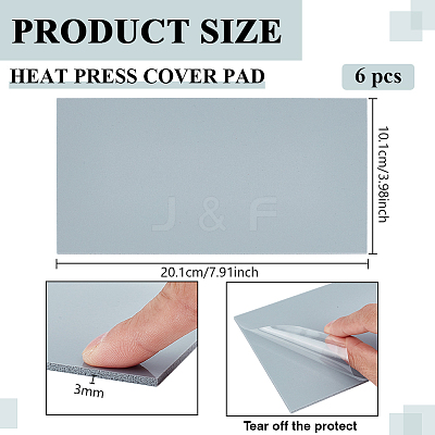 Silicone Mats AJEW-WH0481-185B-1
