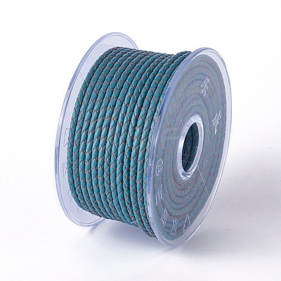 Braided Cowhide Cord WL-I004-5mm-12-1