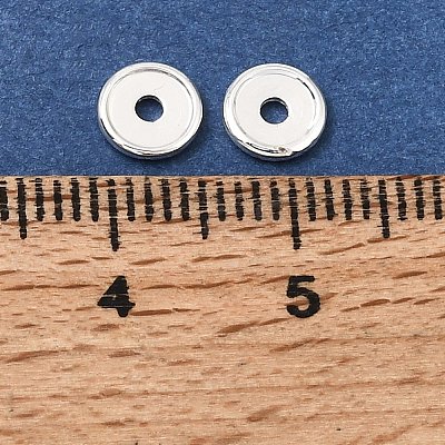 Brass Beads KK-CBA0DF0-18D-S-1