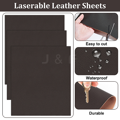 Rectangle PU Leather Fabric DIY-WH0349-324B-1