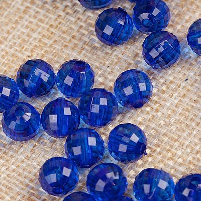 Transparent Acrylic Beads TACR-NH0001-B-02-1