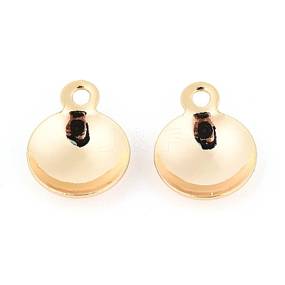 Brass Pendant Cabochon Settings KK-T077-16G-03-1