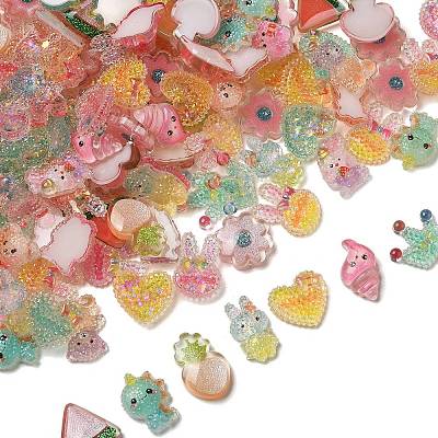 Epoxy Resin Cabochons CRES-MSMC003-04-1