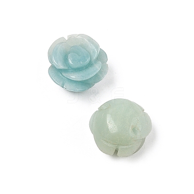 Natural Flower Amazonite Beads G-O156-C-19-1