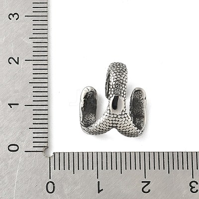 304 Stainless Steel Hook Clasps STAS-Z147-04AS-1