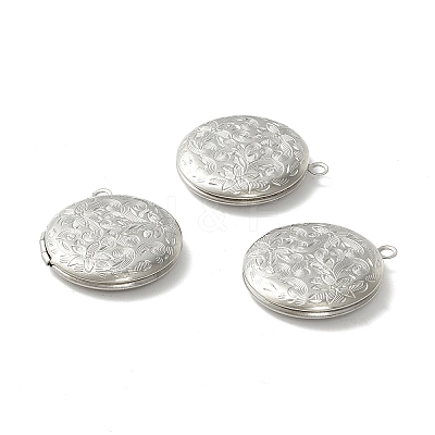 Tarnish Resistant 304 Stainless Steel Diffuser Locket Pendants LS-STAS-K002-10P-1
