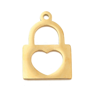 PVD Vacuum Plating 304 Stainless Steel Pendants LS-STAS-WH0016-05-G02-1