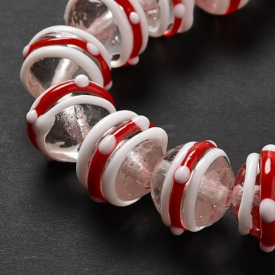 Handmade Bumpy Lampwork Beads LAMP-E023-10-1