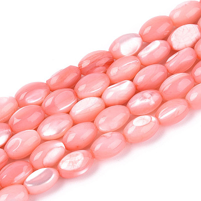 Natural Trochus Shell Beads Strands SHEL-K006-19-01E-1