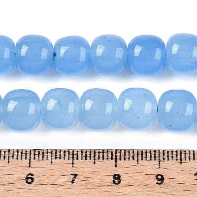 Dyed Natural White Jade Beads Strands G-T138-S11-1
