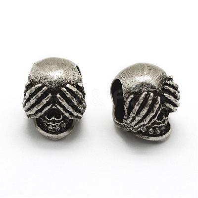 Brass Micro Pave Grade AAA Cubic Zirconia Beads ZIRC-G100-56AS-NR-1