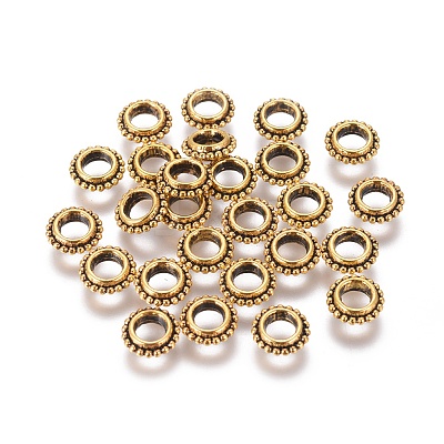 Tibetan Style Alloy Spacer Beads X-GLF11067Y-1