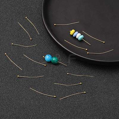 Brass Ball Head Pins LS-X-KK-R020-07G-1